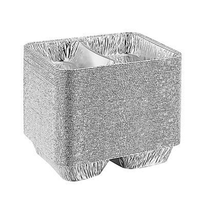 Alumīnija folijas trauks mikroviļņu krāsnī