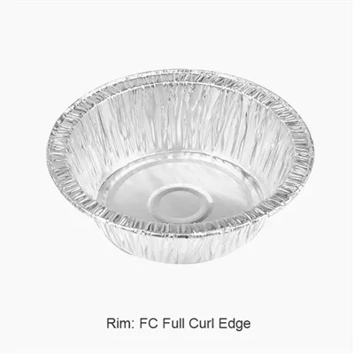 Vienreizējās lietošanas alumīnija kūciņu pannas