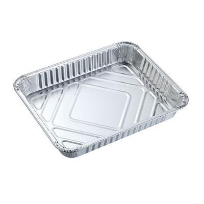 Mikroviļņu krāsns alumīnija konteiners