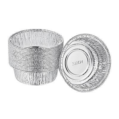 Apaļa alumīnija paplāte ar vāku