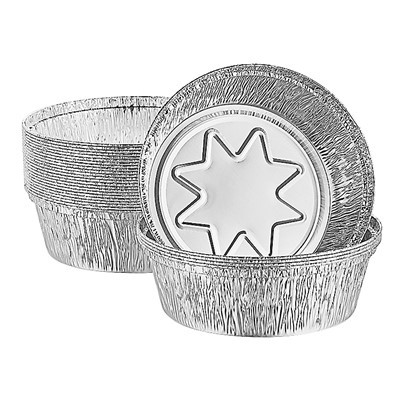 Apaļas folijas cepamās pannas